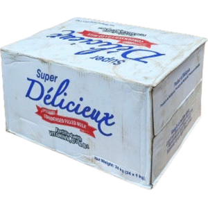 Lait concentré sucré 1kg délicieux