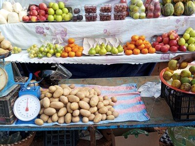 Vente de fruits