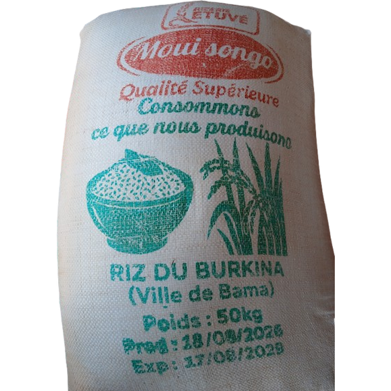 Riz moui songo 50 kg