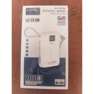 POWER BANK HEPU 20000mAh