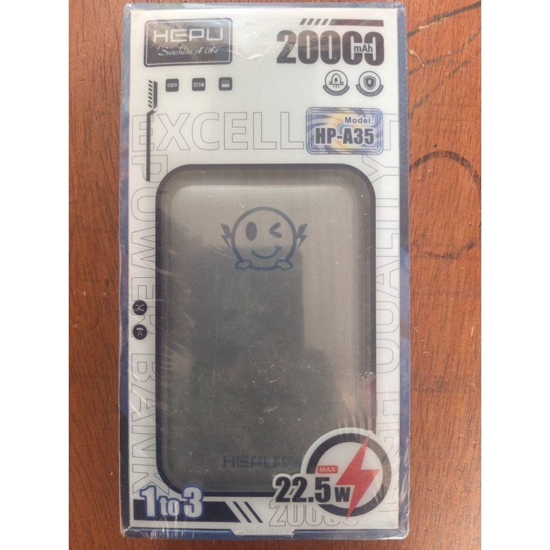 POWER BANK HEPU 20000mAh