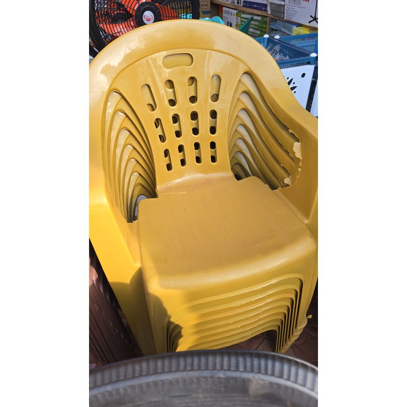 Chaise fleurie